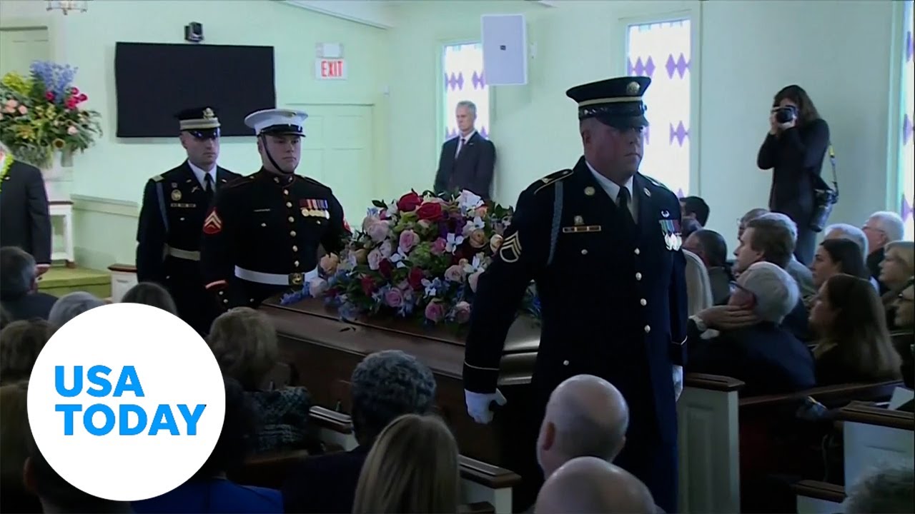 Rosalynn Carter laid to rest in Plains, Georgia, as hundreds gather to say goodbye | USA TODAY