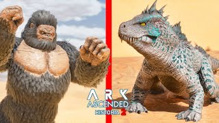 ATAQUE DEL AMO DE LA ISLA, REGRESO DE KONG Y CRIA PERFECTA DE FASOLASUCHUS ARK Ascended Historia