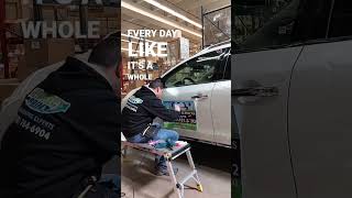 JJ Cleaning Services car door vinyl decals  / Denver Commercial Graphics