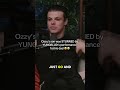You can tell Ozzy’s son loves YUNGBLUD for what he did for his dad so much 🥹🥹🖤 #yungblud