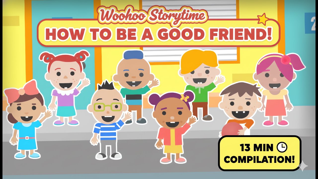 How to Be a Good Friend! 3 Roys Bedoys Stories About Kindness, Meeting New Kids & Friendship 13 Min