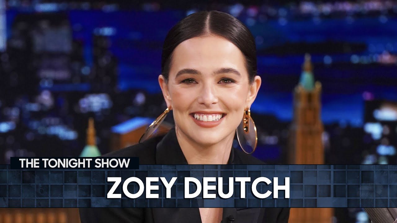 Zoey Deutch Quizzes Jimmy on His Yiddish Vocabulary (Extended) | The