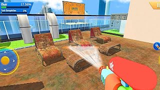 I Tried Power wash Gun Simulator and got addicted | Power wash Gun simulator 3D | Powerwash screenshot 4