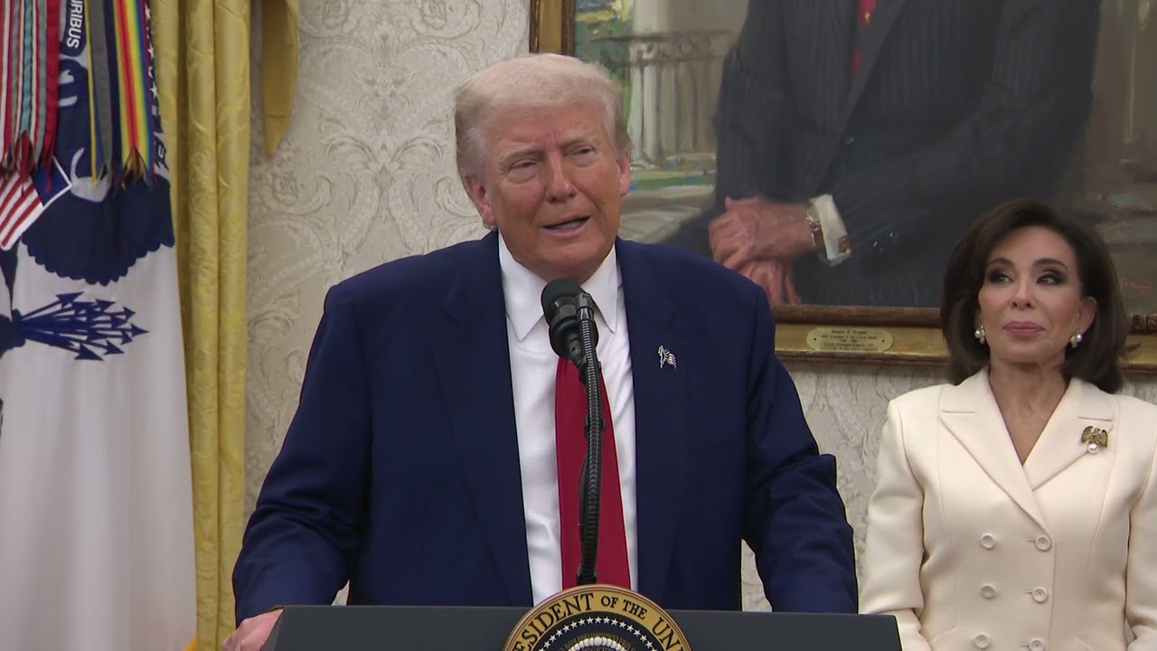 Donald Trump responds to 'nasty question' about 'TACO'