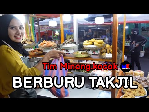 Minang Kocak Berburu Takjil Dipasar Kuliner Padang Panjang