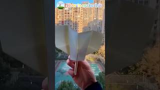 How to Make Easy Paper Plane ✈️ | Simple Flying Paper Airplane Tutorial 🔥 #shorts #origami