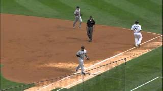 2011/08/17 Hannahan's nice play
