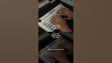 Aula F75 Ice Vein vs Reaper, which one would you choose? 🤔 #aulaf75 #reaper #icevein #aulakeyboard