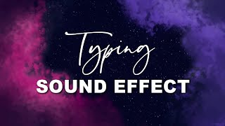 Typing Sound Effect Resimi