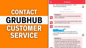 How To Contact Grubhub Customer Service (2024)
