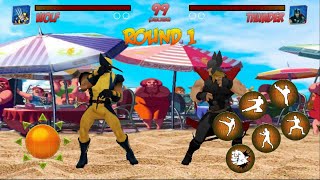 Superheroes Fighting Game Shadow Battle kung fu karate. screenshot 2