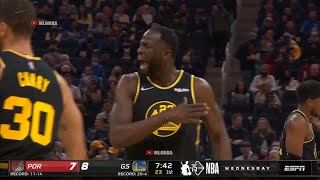 Draymond Green begging to get tossed