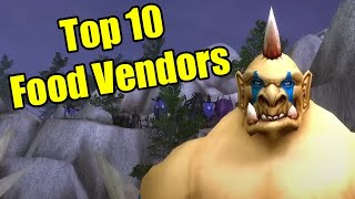 Food Vendors in World of Warcraft | Pointless Top 10