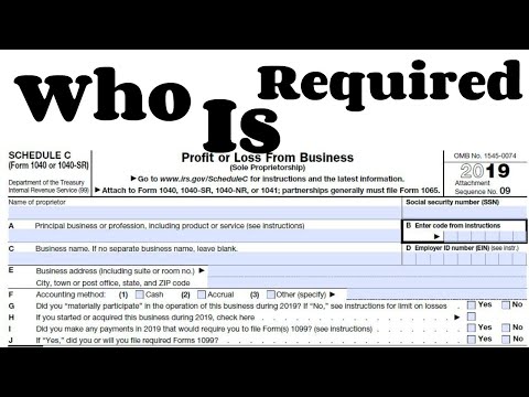 who-is-required-to-file-schedule-c-form-1040--sole-proprietor--1-member-llc-qualified-joint-ventures
