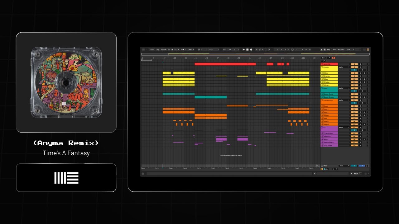Portugal. The Man, Jeff Bhasker - Time's A Fantasy (Anyma Remix) [Ableton Remake]