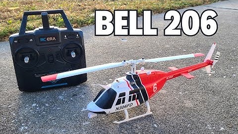 Flying the RC Era Bell 206 Helicopter from RTRHobby! 🚁 (10% Discount Inside!)