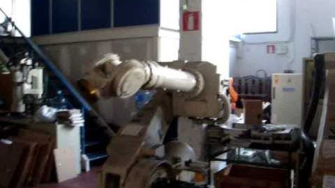 Motoman UP130 XRC control 6 axis robot at EUROBOTS