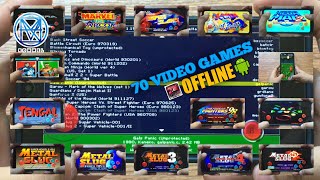 MAME4DROID 70 VIDEO GAMES ANDROID