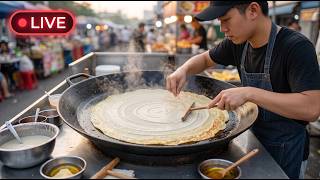 Swirling Crepe Batter! Giant Sizzling Sanxian Doupi LIVE 🍳🌾 2026/09/30 6:20 AM