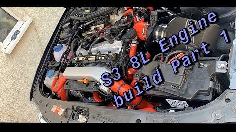 Audi S3 8L Engine Rebuild Part 1 *HYBRID TURBO* | Pritpal