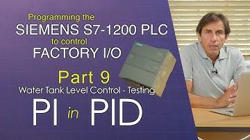 Siemens S7-1200 SCL PI Control (Integral Windup)