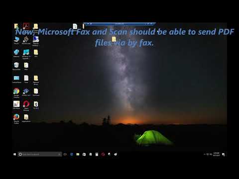 Windows Fax And Scan Windows 10 PDF Fax Problem Fix