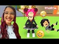 Roblox - FOMOS INFECTADAS PELO SORRISO DOS PANDINHAS (Infectious Smile) | Luluca Games