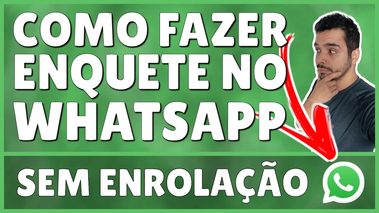 Como Fazer Enquete no WhatsApp no Android