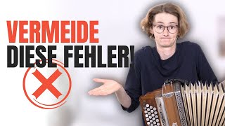 Die 4 häufigsten Fehler beim Harmonikaspielen (und wie du sie vermeidest)