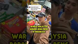 Warga Malaysia Borong Beng-Beng di Indonesia! #reaksibule #bule #shorts