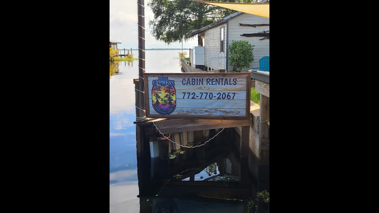 CATCHING BLUGILL AND CATFISH BLUE CYPRESS LAKESIDE CABIN RENTALS