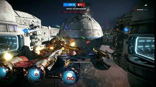 Star Wars Battlefront 2: Star Fighter Assault Gameplay (No Commentary)