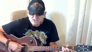 Video thumbnail of "Jamaica Farewell, (I. Burgie) Free guitarlesson by Roger"