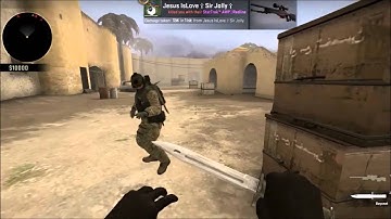 CSGO:Epic 2 Knife Kills And An AWP Quickscope