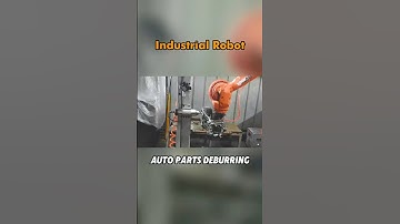 Industrial Robot Deburring for Automotive Parts#industrialrobots #deburring #factory #machine
