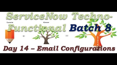 Batch 8 | Day 14 | Email Configurations  | Techno Functional Training | San Diego #Shorts #Short