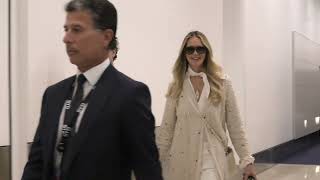 Elle Macpherson Arrives In Sydney With Doyle Bramhall