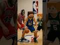🏀👻 Ghost from Call of Duty Plays Basketball with Minecraft’s Steve & Alex in NBA Gym 🏆🔥 #nba #game