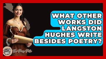 What Other Works Did Langston Hughes Write Besides Poetry? - The Prose Path