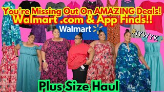 Walmart Plus Size Haul|Plus Size Haul 2023|Walmart App Shopping Hacks!|Plus Size|Tasha St James screenshot 5