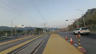 (1120212) 新北安坑輕軌列車 往雙城列車K01終點站雙城進站