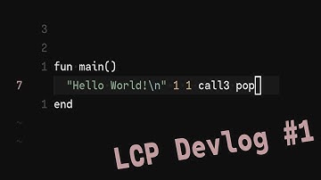 Programming a stack based programming language in C++ | LCP Devlog No.1