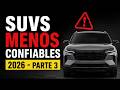 10 SUV QUE ARRUINARÁN TU BOLSILLO EN 2026