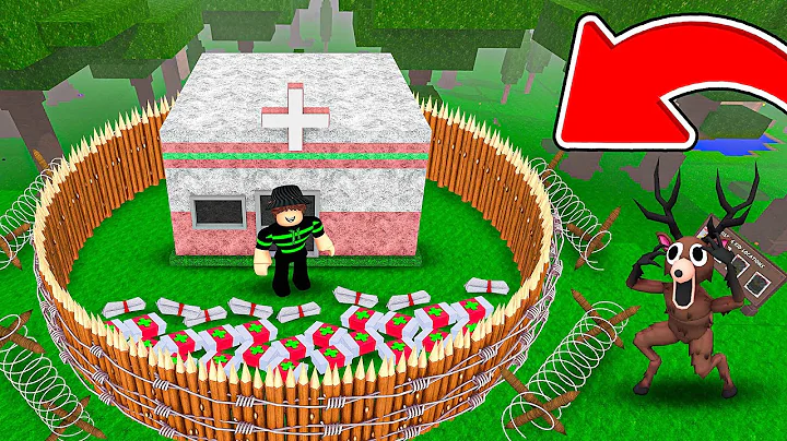 I Built a HOSPITAL BASE In 99 Nights In The Forest!