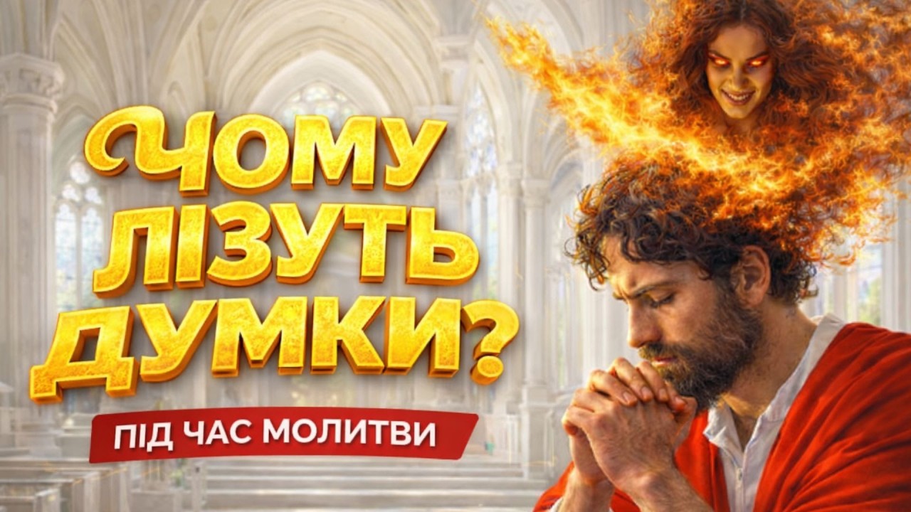 🔴 Не можеш зосередитись на молитві? ✝️ Ось чому з’являються думки