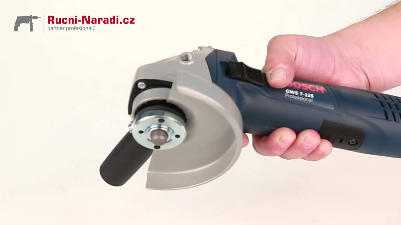 Bosch GWS 7-125 Angle grinder 0 601 388 108 - YouTube