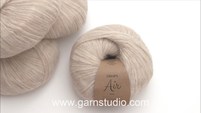 Drops Air - ​yarn made of baby alpaca and merino wool