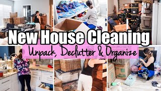 ✨NEW HOUSE SPEED CLEAN! HUGE UNPACK, DECLUTTER &amp; ORGANIZING MOTIVATION | CLEANING MOTIVATION 2024