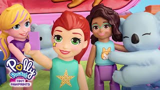Polly Pawprints Adventures 3D Ep. 7 | Up Up & G'Day! Hot Air Balloon Adventure! 🐨 | @PollyPocket screenshot 5