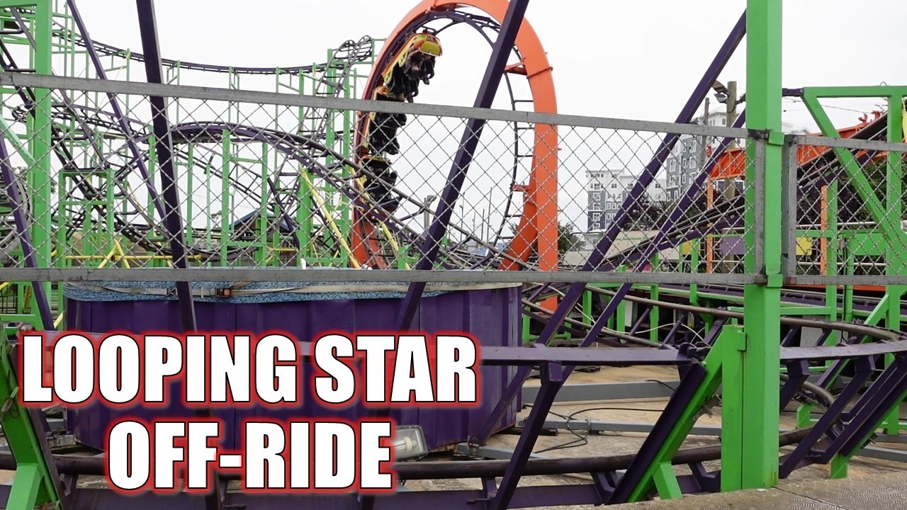 Looping Star Off-Ride (60FPS), Keansburg Amusement Park Pinfari